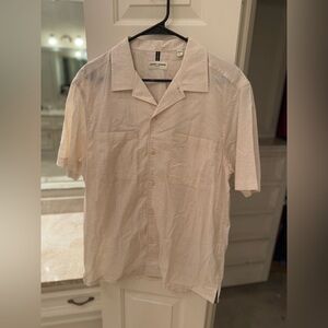 Crosby and Howard Men’s button down short sleeve shirt size large
